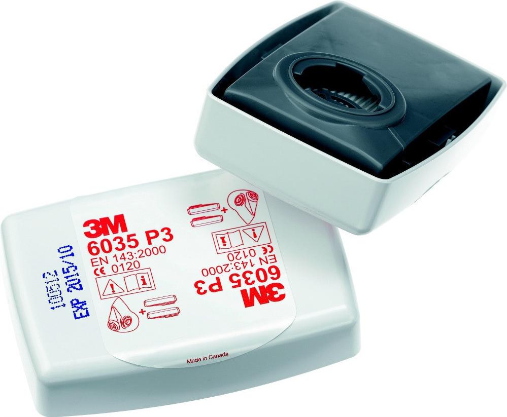 3M 6035 P3 Staubsammelfilter 2er-Set 8000081.0500