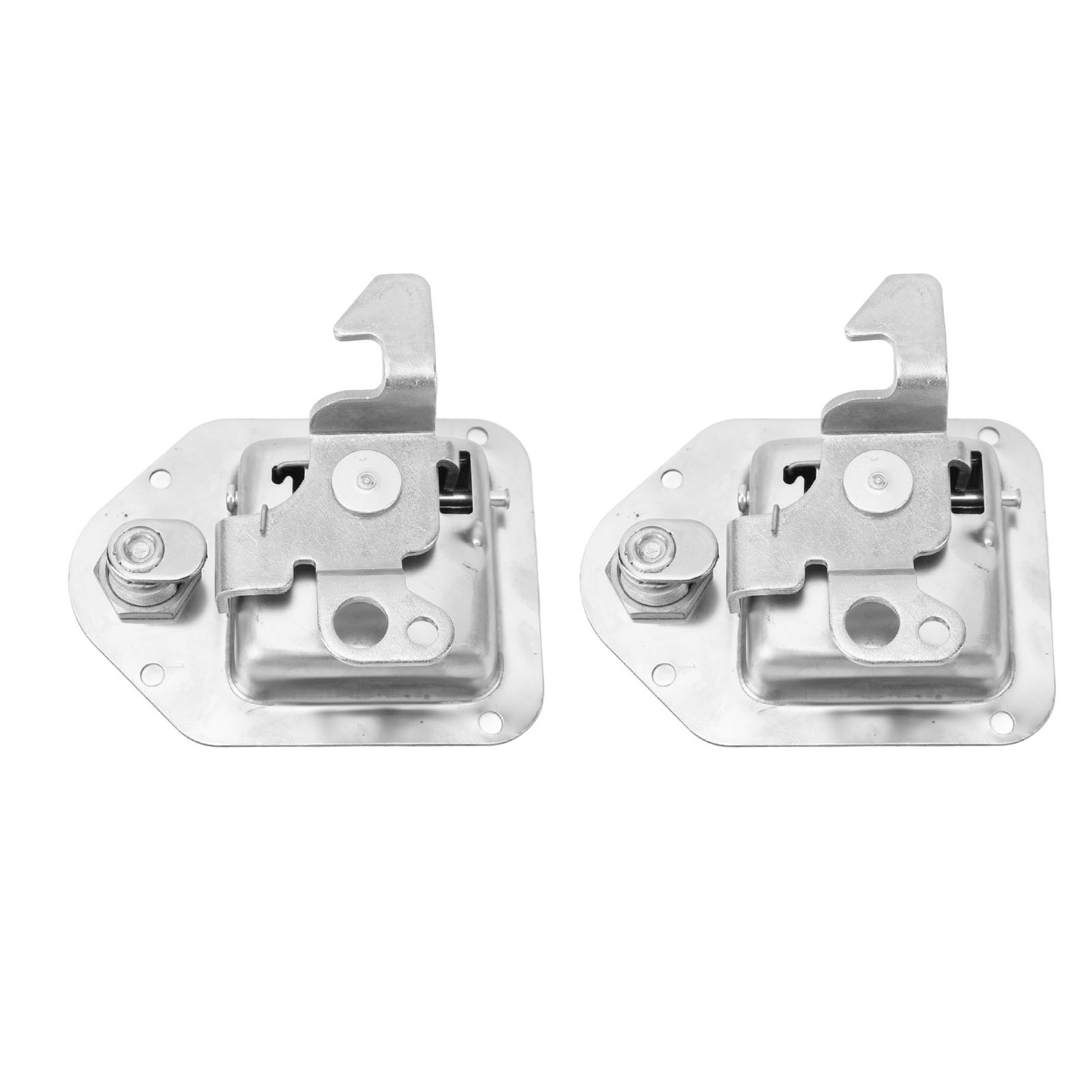 Cocosity Lkw-Werkzeugkastenverriegelung,Werkzeugkastenverriegelung Paddelschloss,Werkzeugkasten RV Griffverriegelung,Edelstahl Werkzeugkasten Paddelschloss,Anhänger Werkzeugkasten Griffverriegelung,Lkw Werkzeugkastenverriegelung Paddelschloss