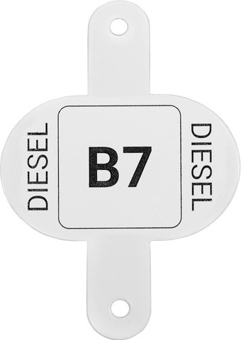 Dönges Kraftstoff Kennzeichnungsmarke, Diesel B7 1136,12