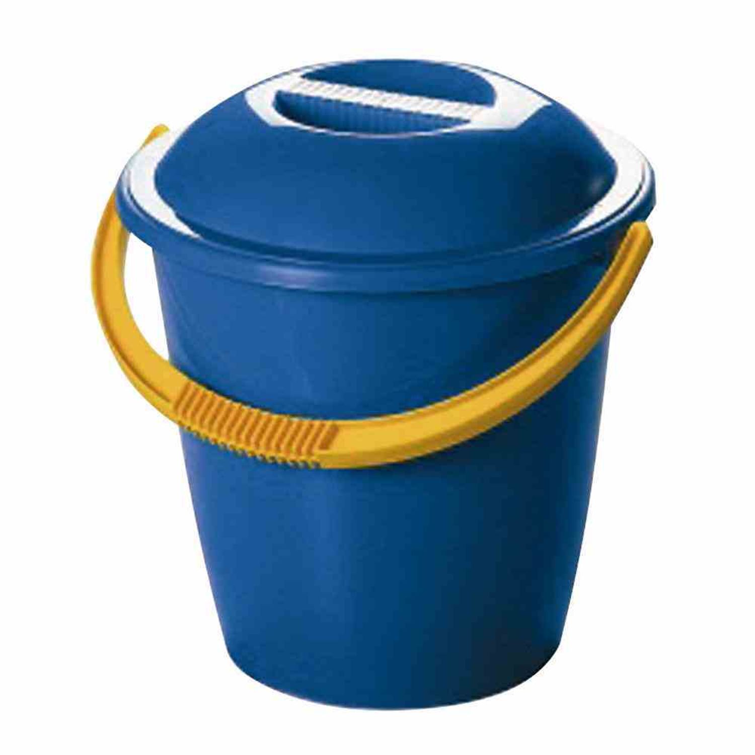 Heidrun 386- Windeleimer mit Deckel, Kunststoff, 13 Liter, Ø 23 x 30 cm (Farbe zufällig, 1 Stück) GTS494620