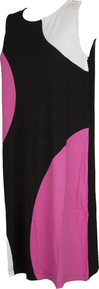 Kleid ärmellose breite Schulter Damen Beachwear RAGNO Artikel 70686P, Taglia 48, Viscosa 95%,Elasthan 5%