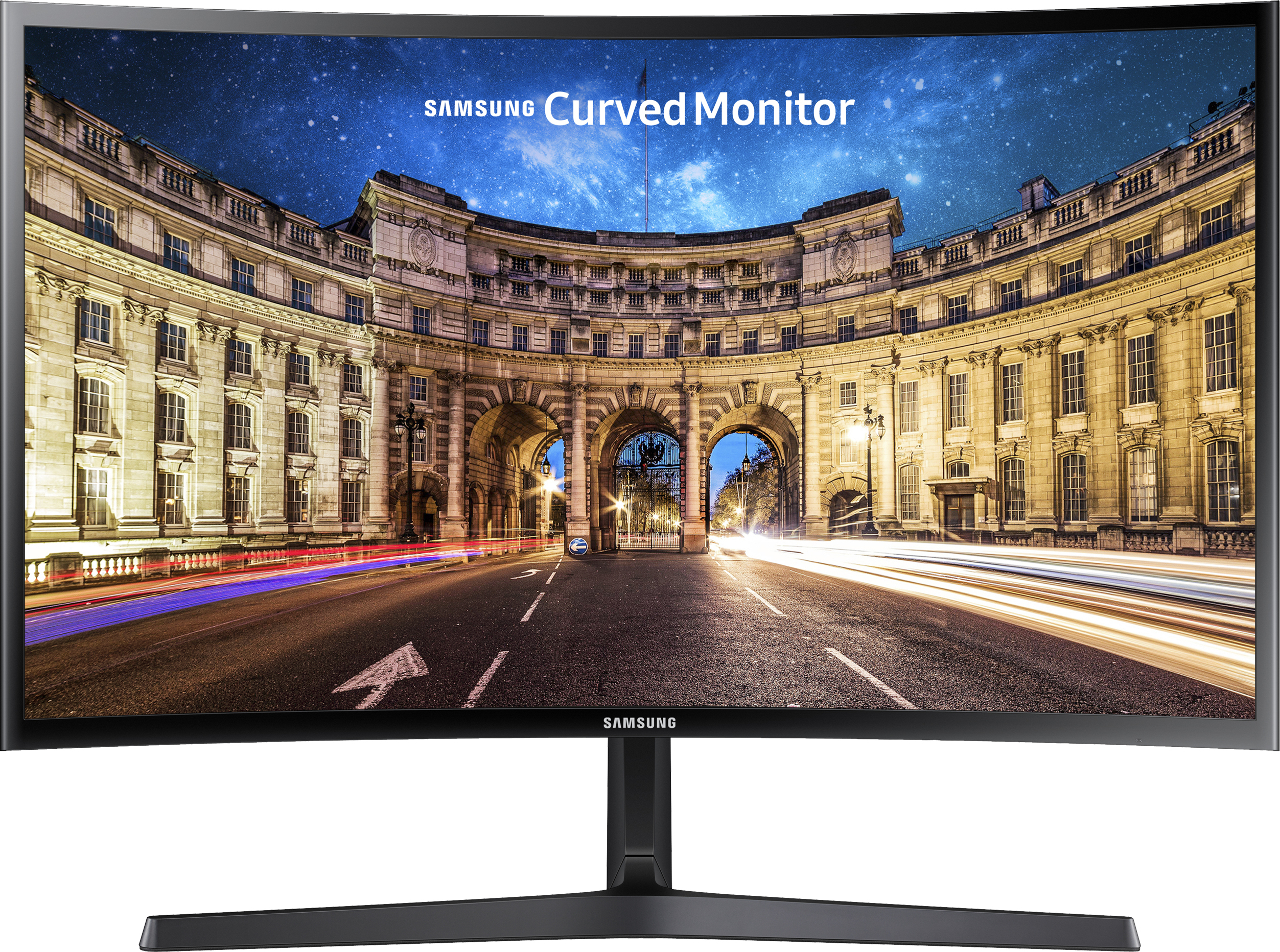 Samsung C27F396FHR, 68,6 cm (27"), 1920 x 1080 px, Full HD, LED, 4 ms, Čierna