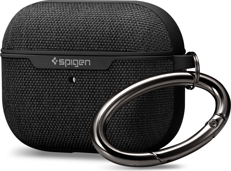 Spigen Urban Fit Stoffhülle Kompatibel mit AirPods Pro - Schwarz