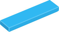 1 kus LEGO, diel c. 2431 v Dark Azure