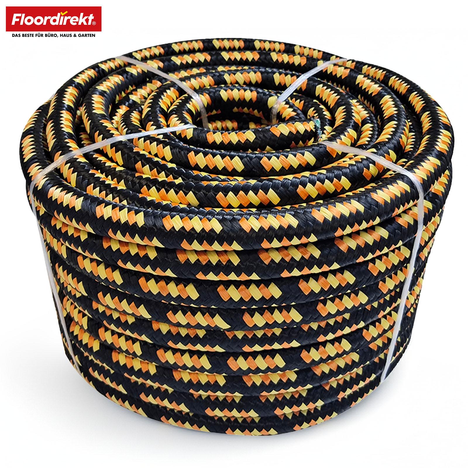 Outdoorseil ECO-PP - Rot mit Kennfaden - Allzweck Seil 10mm Länge Outdoorseil ECO-PP - Rot mit Kennfaden - Allzweck Seil 10mm Länge
