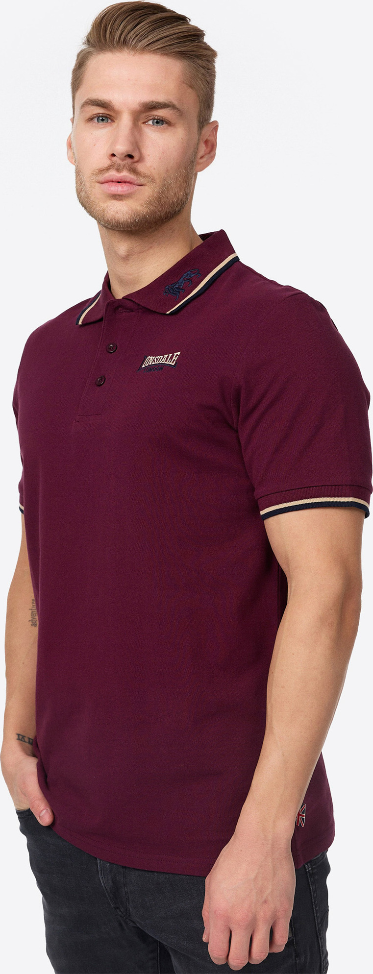 T-shirt Lonsdale Lion Two Tone Regular Fit | Sneak'In