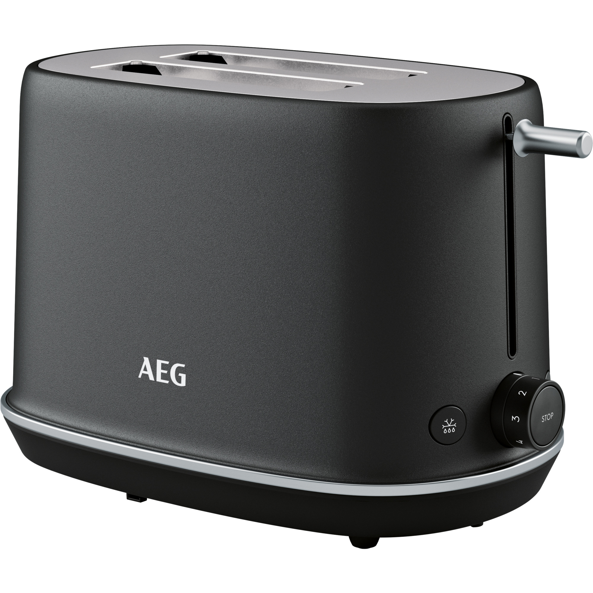 AEG T7-1-6BP Gourmet 7 Toaster 980 Watt Brötchenaufback-Funktion Black Pearl 950008656