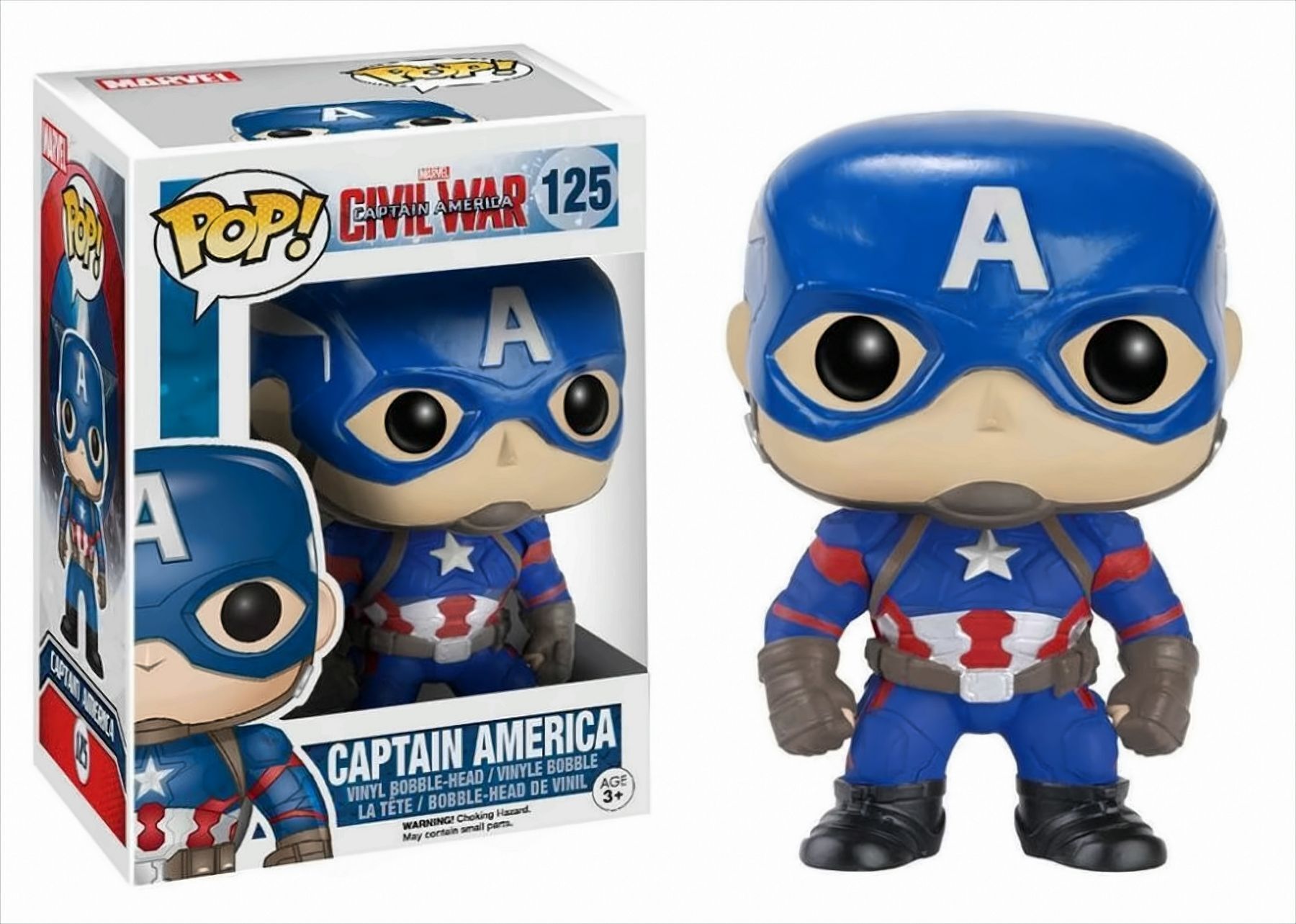 FUNKO POP! Marvel Captain America: Civil War Captain America 7223