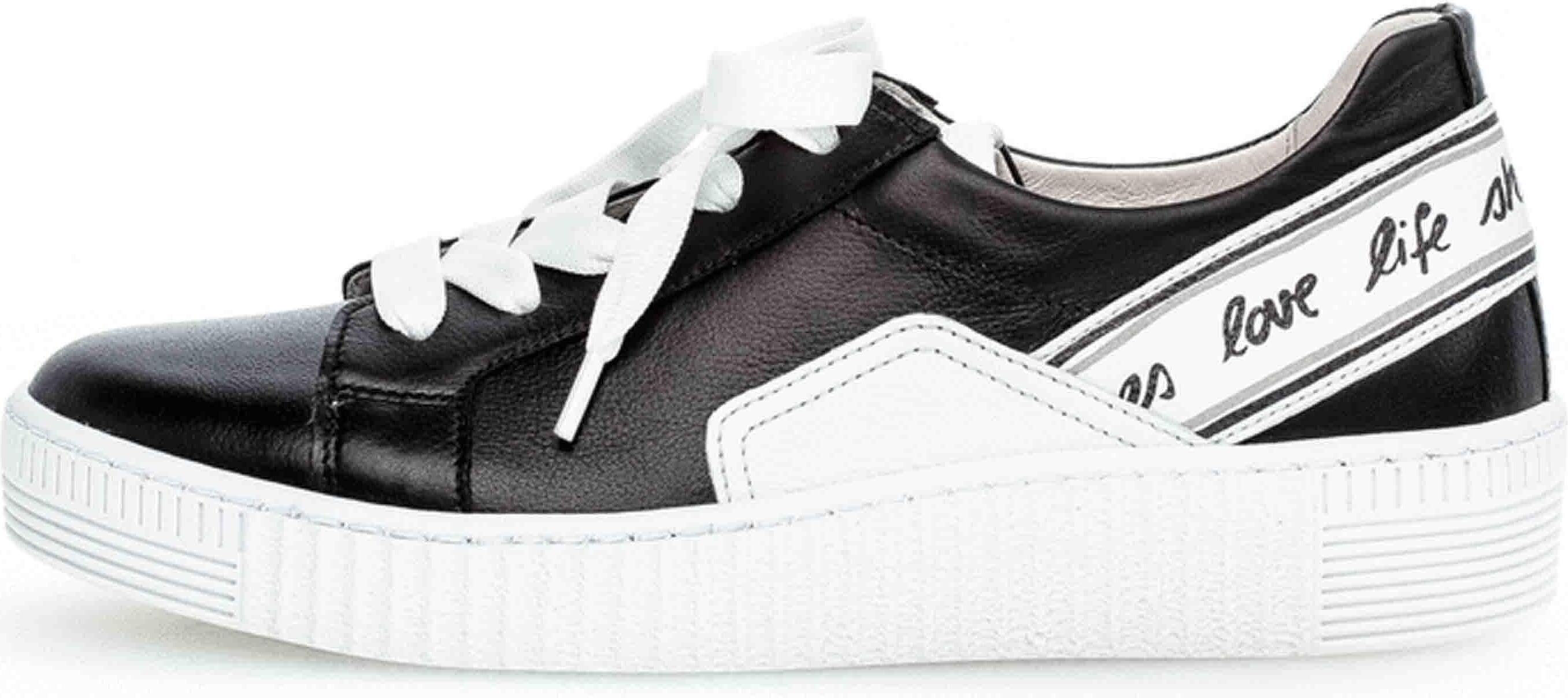 Gabor Jollys Sneaker in Oversizes Black 43.331.27 Large Dámska obuv