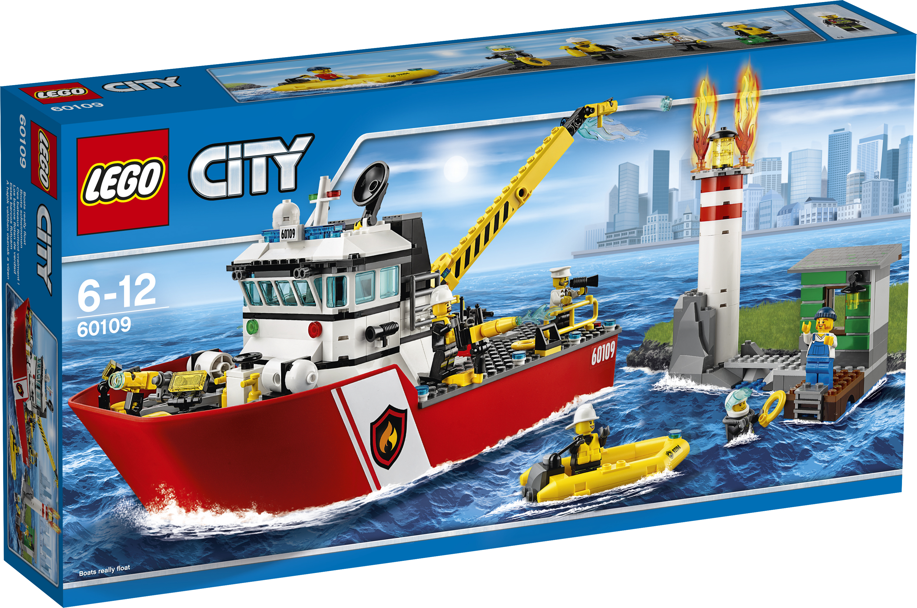 LEGO® City Feuerwehrschiff 60109