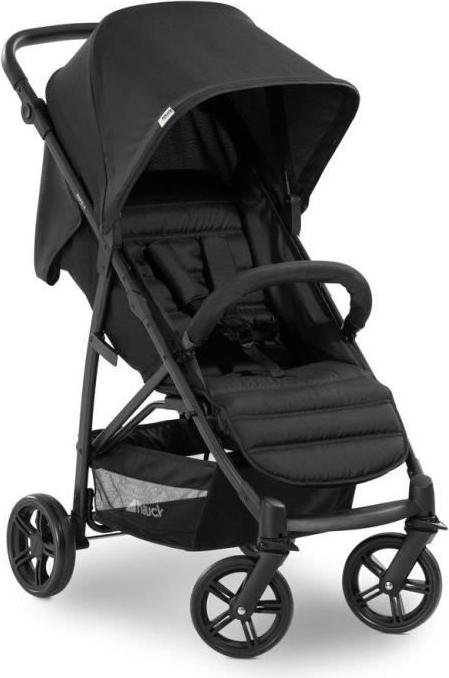 Kinderwagen Hauck Rapid 4, Kompakt, 4 Räder, Schwarz, Bis 25 kg, Verstellbarer Schieber HAU4007923148457