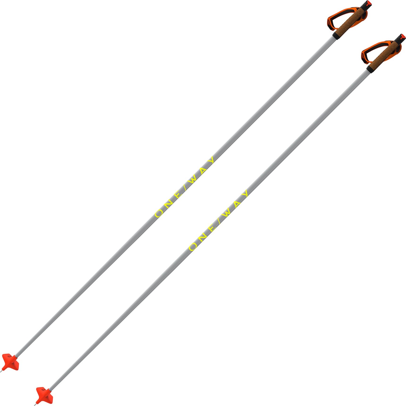 Fischer Deutschland ONE WAY Storm 6 Mag Langlaufstock Nordisch Carbon Anteil grau NEU 155 OZ42621/000