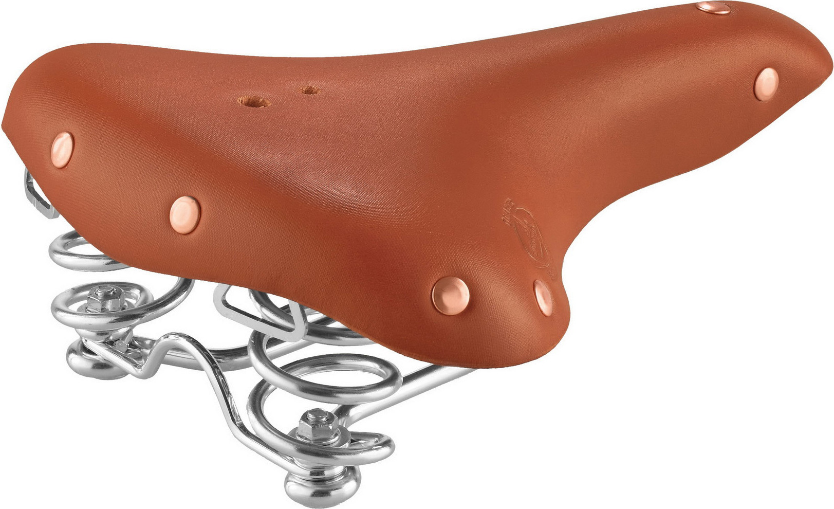 Fahrradzubehor Sattel weicher Leder Cognac 7.279996