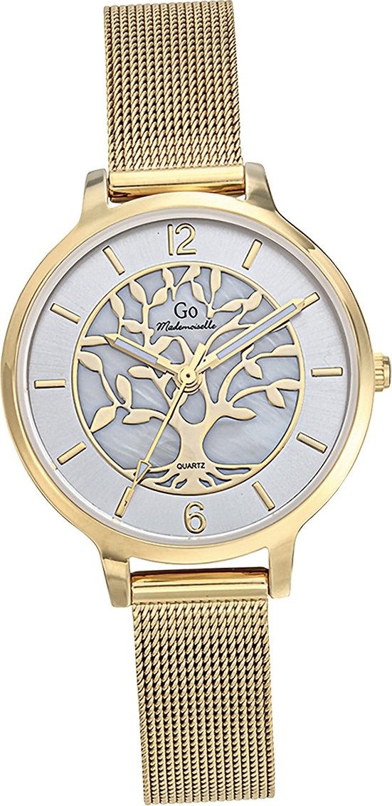 Len dámske náramkové hodinky Girl Only zlaté analógové GO náramok z nehrdzavejúcej ocele D2UGO695491