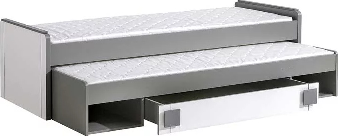 DOPPELBETT KINDERBETT JUGENDBETT + BETTKASTEN BETT EICHE 2 x BETTEN HOCHBETT