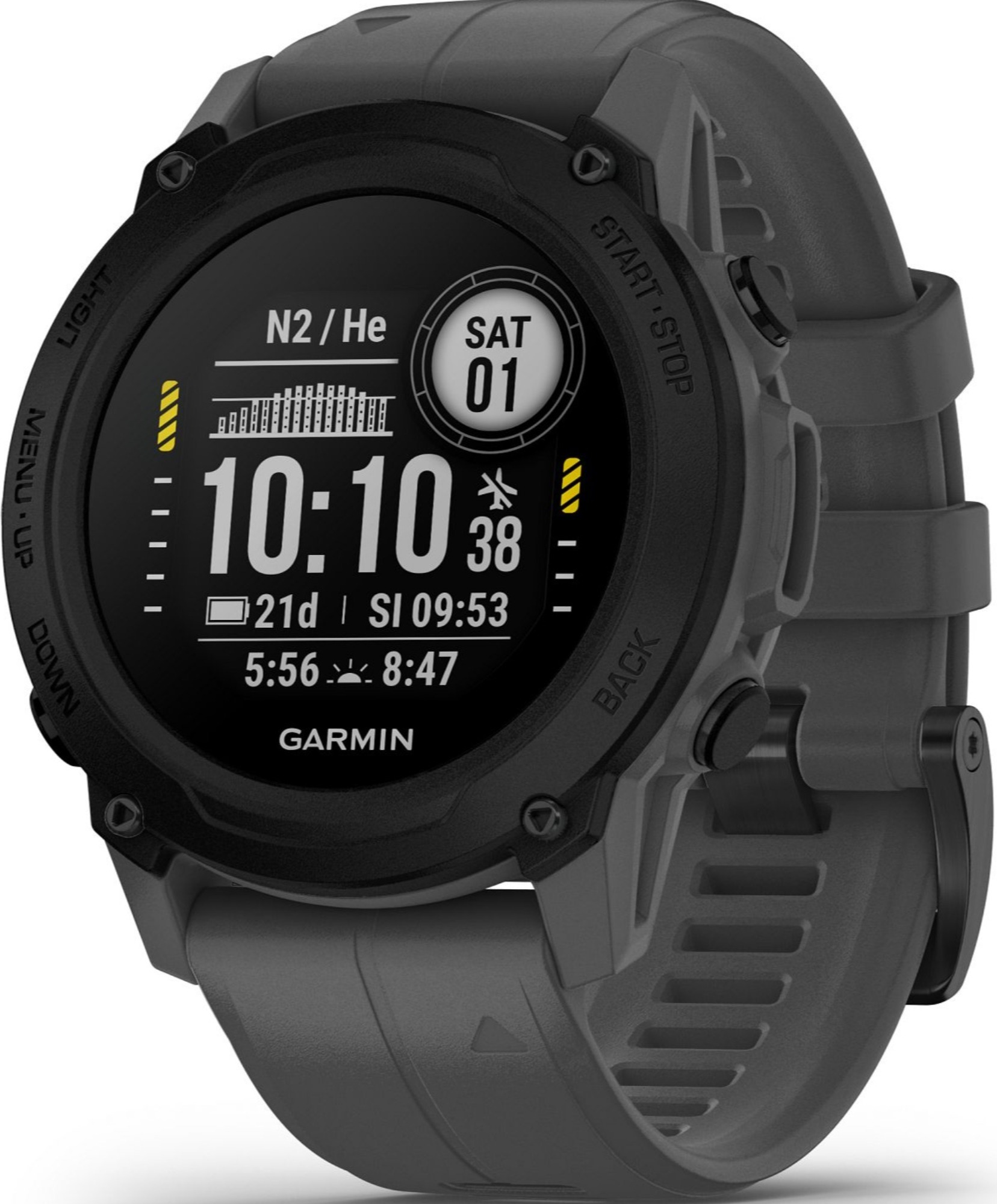 Garmin Descent G1 Schiefergrau Herren/Frauen Sportuhr Garmin-010-02604-10