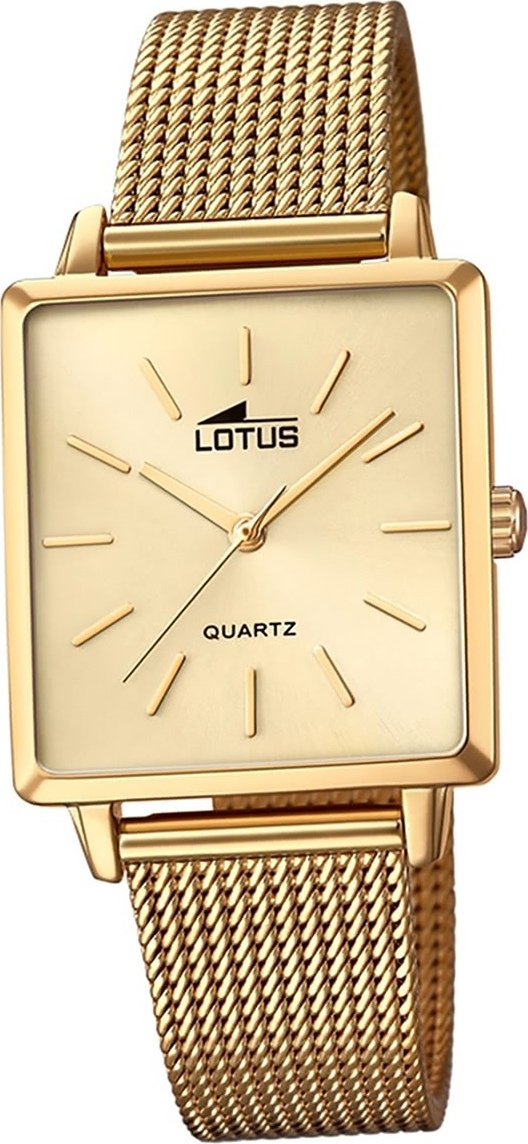 LOTUS Nerezová oceľ Dámske hodinky 18719/2 Náramkové hodinky zlaté Módne trendy D2UL18719/2