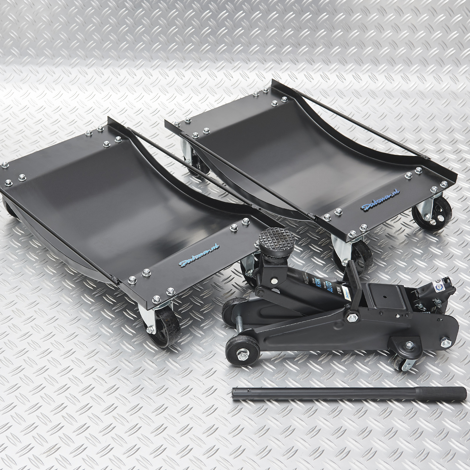 Datona Rangierhilfen 2er-Set und Wagenheber B-DT-53126-DT-53202