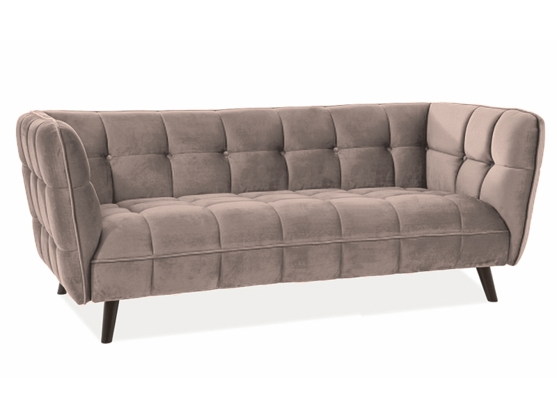 VENETI Dreisitziges Sofa SCARLET 3 – beige 1 038-02-00019