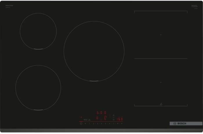 Indukčná varná doska Bosch PVW831HC1E, 5 varných zón, 80 x 52 cm, Home Connect, PerfectFry Plus
