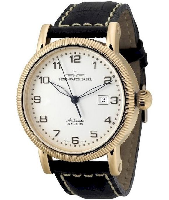 Zeno-Watch - Náramkové hodinky - Pánske - Chrono - Nostalgia Retro - 98079-Pgr-f2