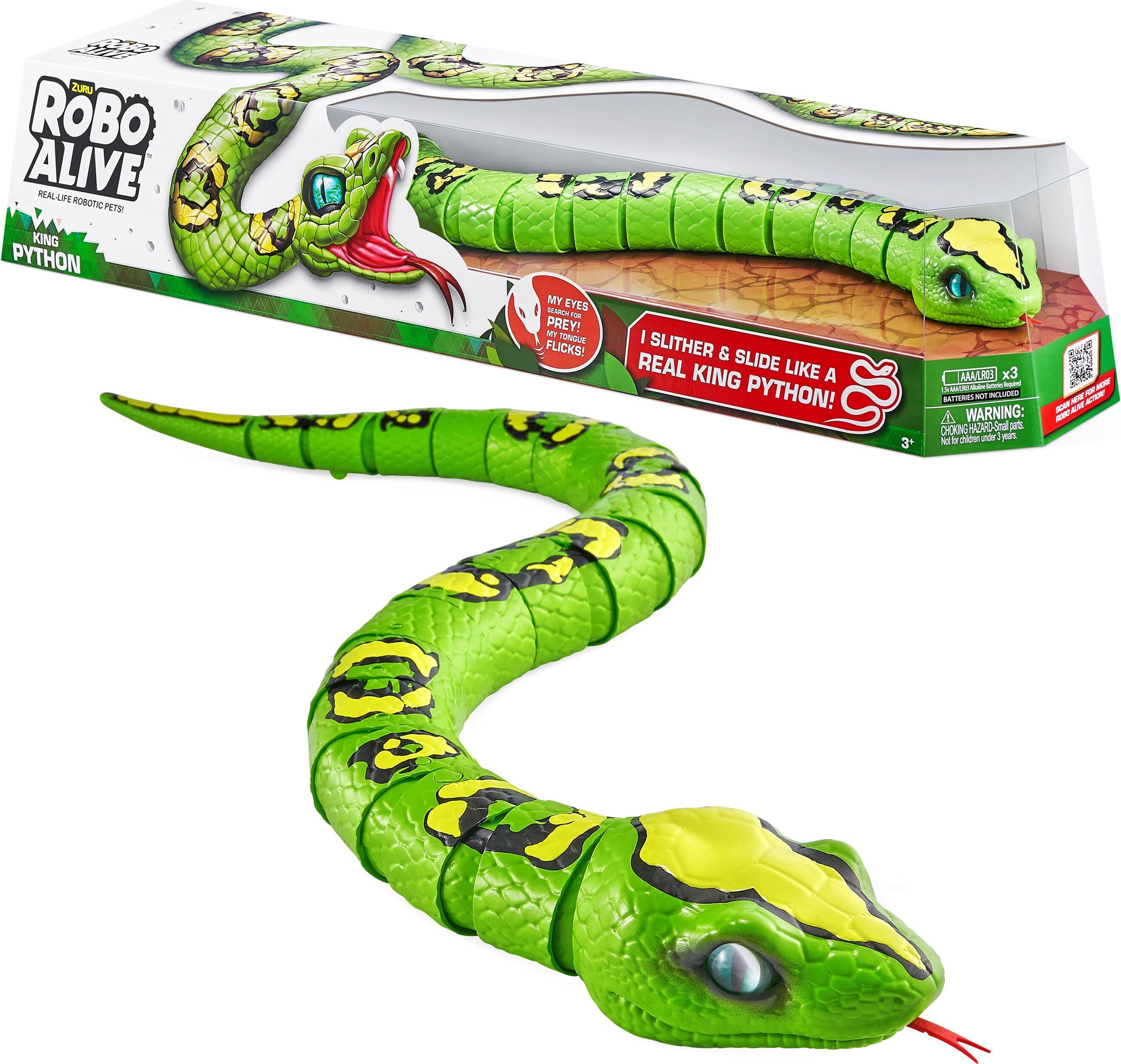 Zuru Robo Alive - Königspython, Spielfigur 7169