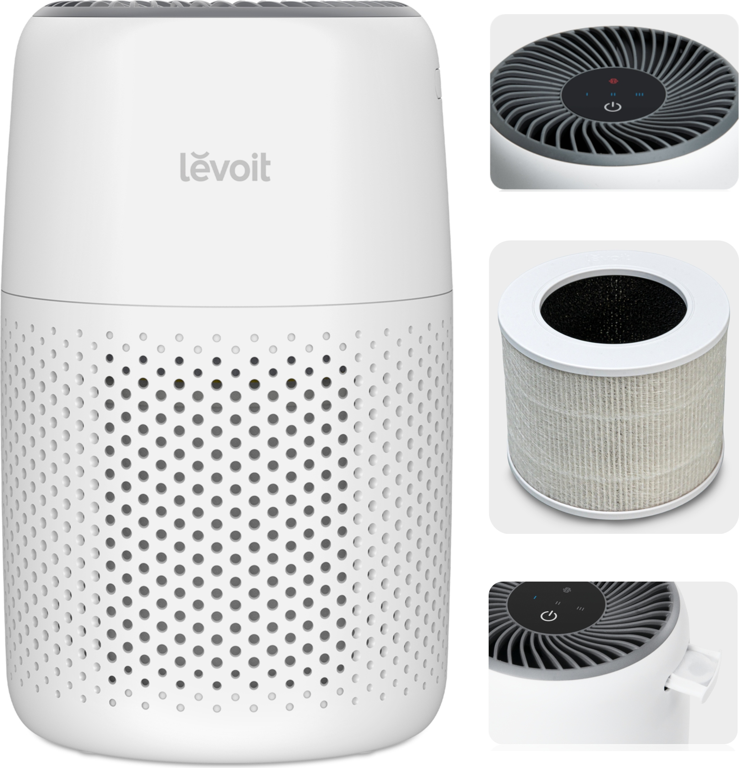 Čistička Vzduchu Levoit Core Mini Hepa 3 Stupne Tichá Aromaterapia 16M2