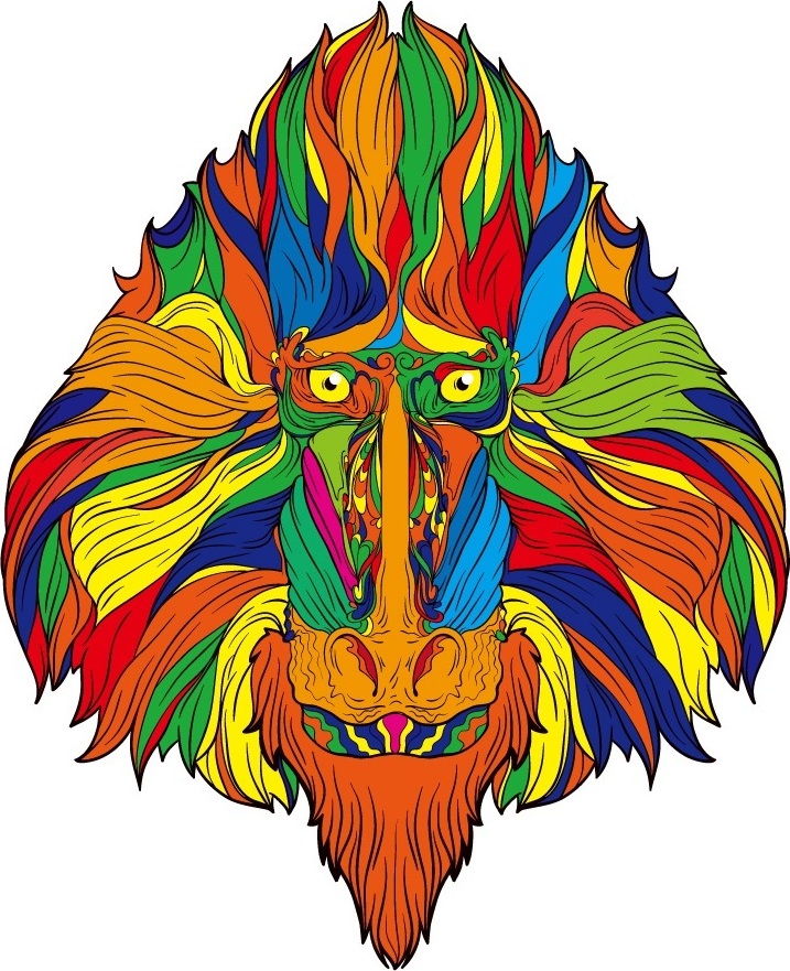 OEM Holzpuzzle Monkey - Kreativität und Entspannung in einem KP21959