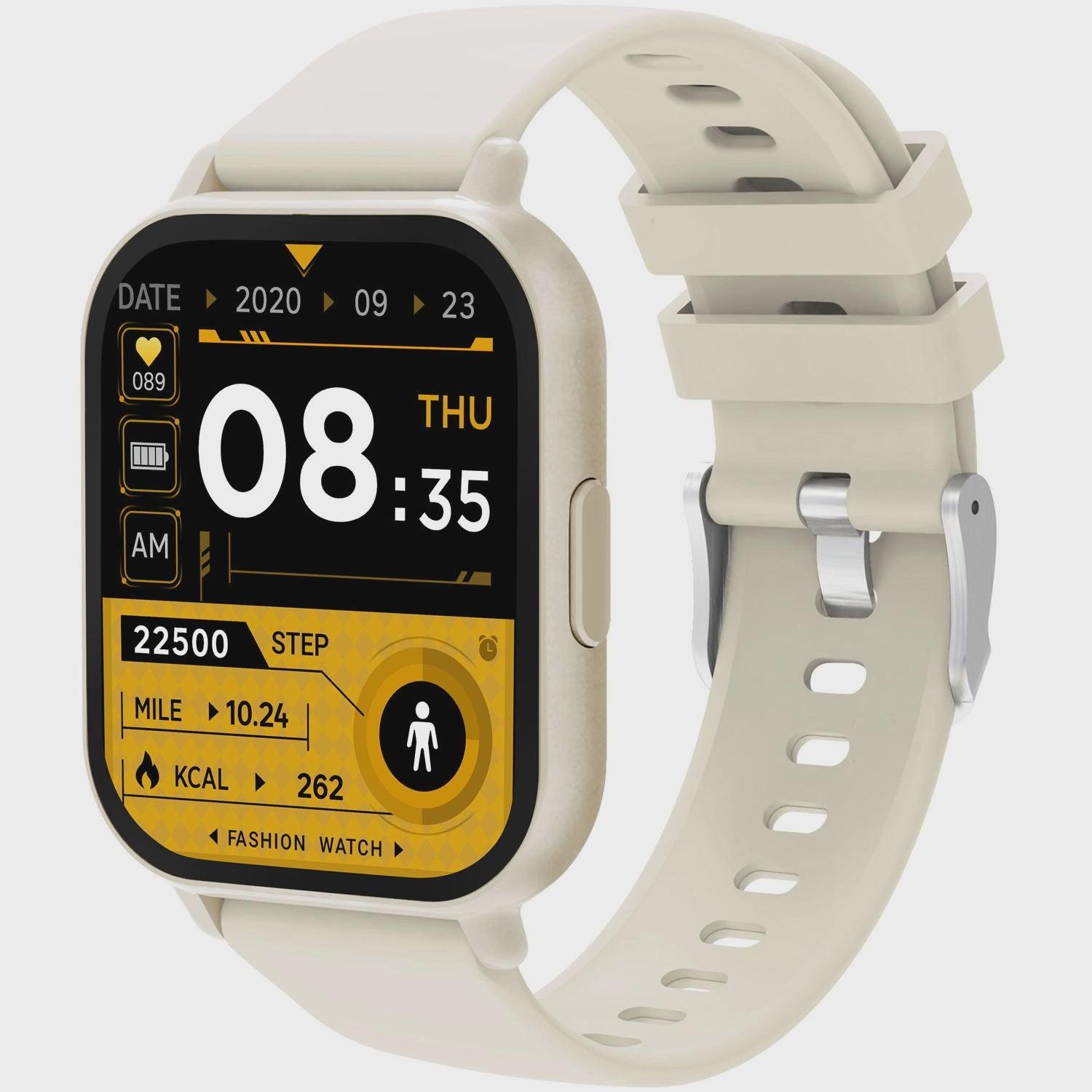DENVER Bluetooth-Smartwatch mit 1,81"-TFT-Display, IP65-Schutz und Herzfrequenzsensor