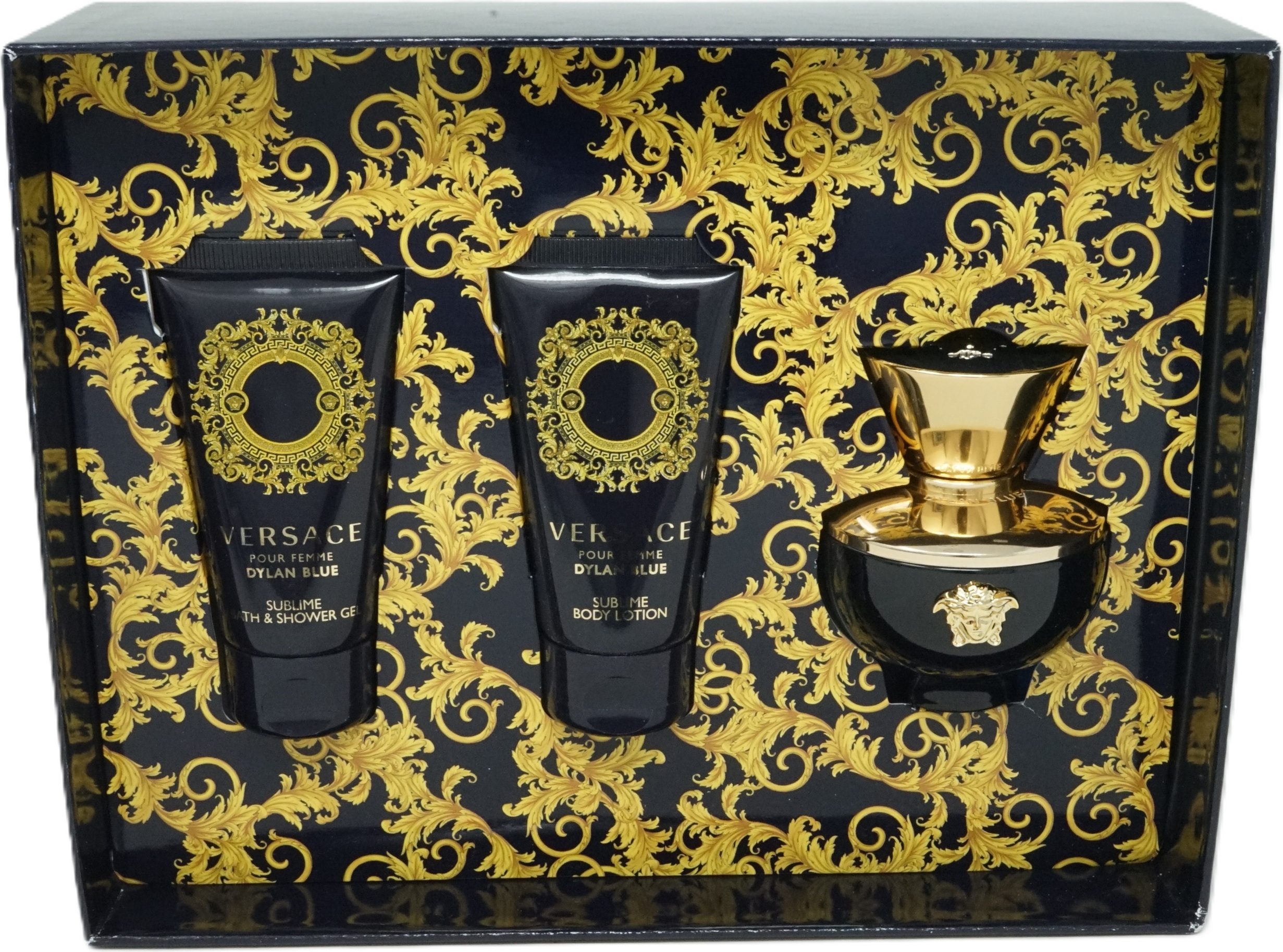 Versace Dylan Blue Pour Femme parfumovaná voda 50ml + SG 50ml + BL 50ml