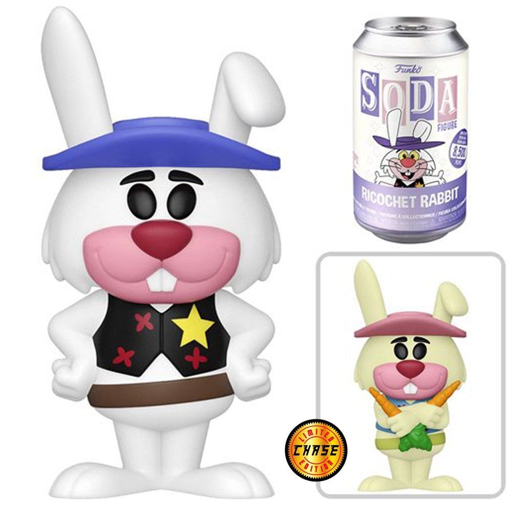 Funko Soda HB Ricochet Rabbit Vinny Zinnfigur