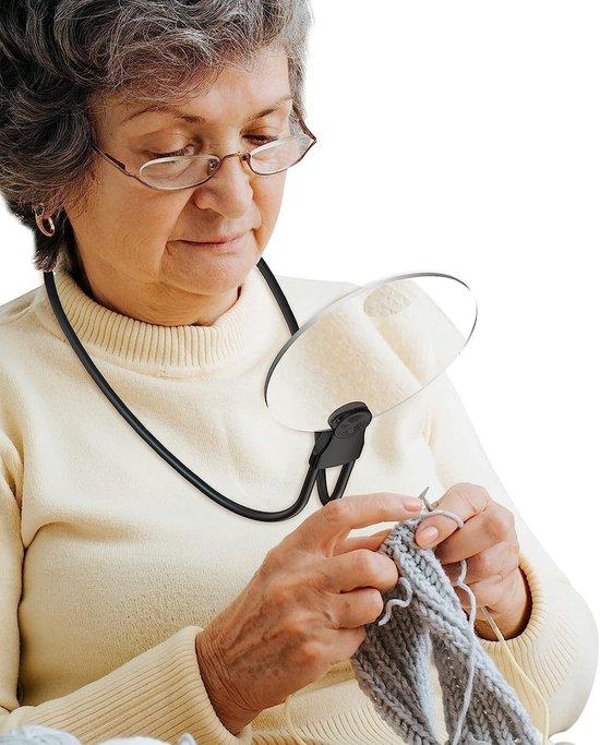 Unyqoos® Handy faltbare Lesevergrößerung mit 3- und 6-facher Vergrößerung für verschiedene Anwendungen