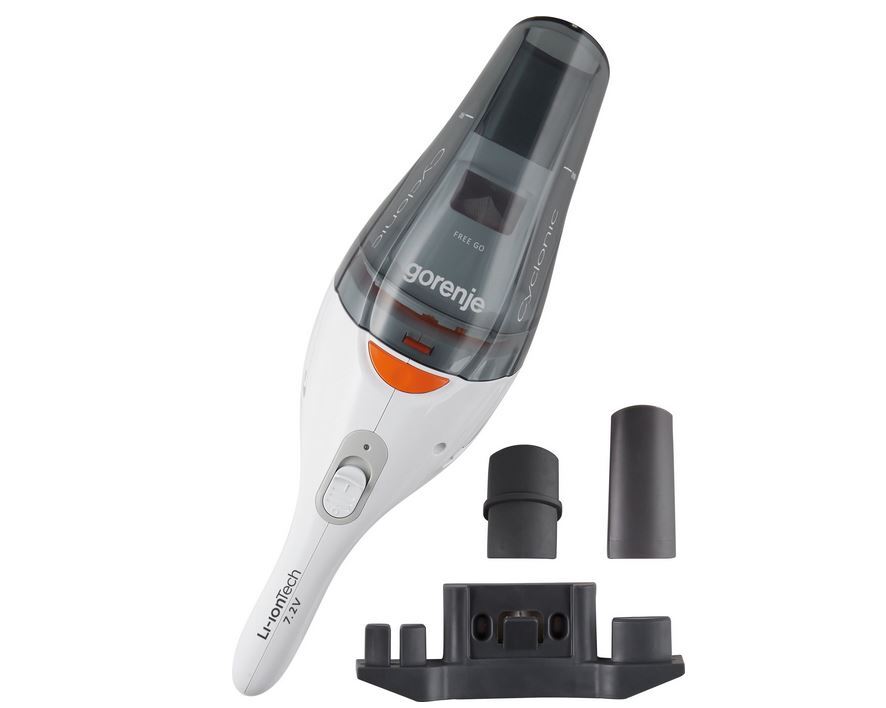 Gorenje MVC72FW, Trocken&Nass, Zyklonal, 55 W, 5 l/min, 80 dB, Beutellos