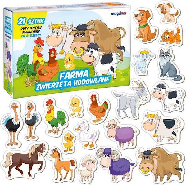 na chladničku Zvieratá na farme Kaufland.sk