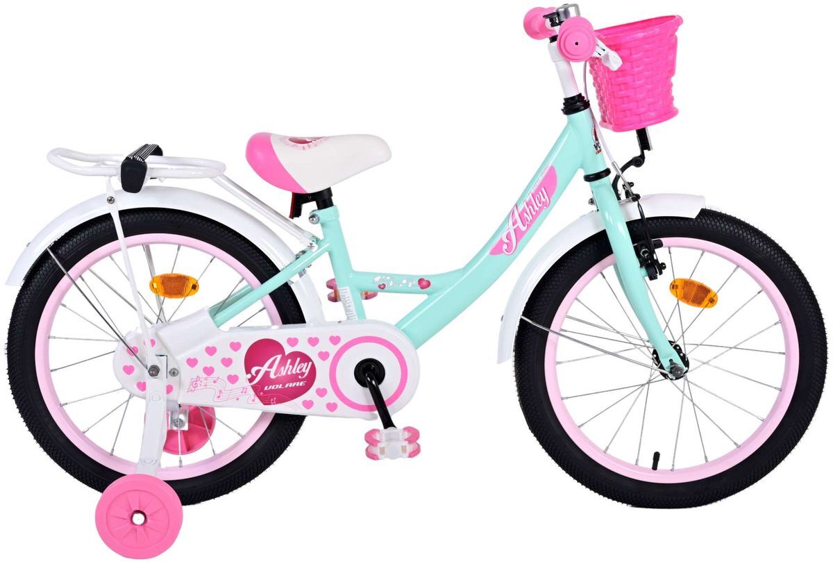 Ty-Trade 18 Zoll Fahrrad Kinder Mädchen Fahrrad Mädchenfahrrad Rad Ashley 31836