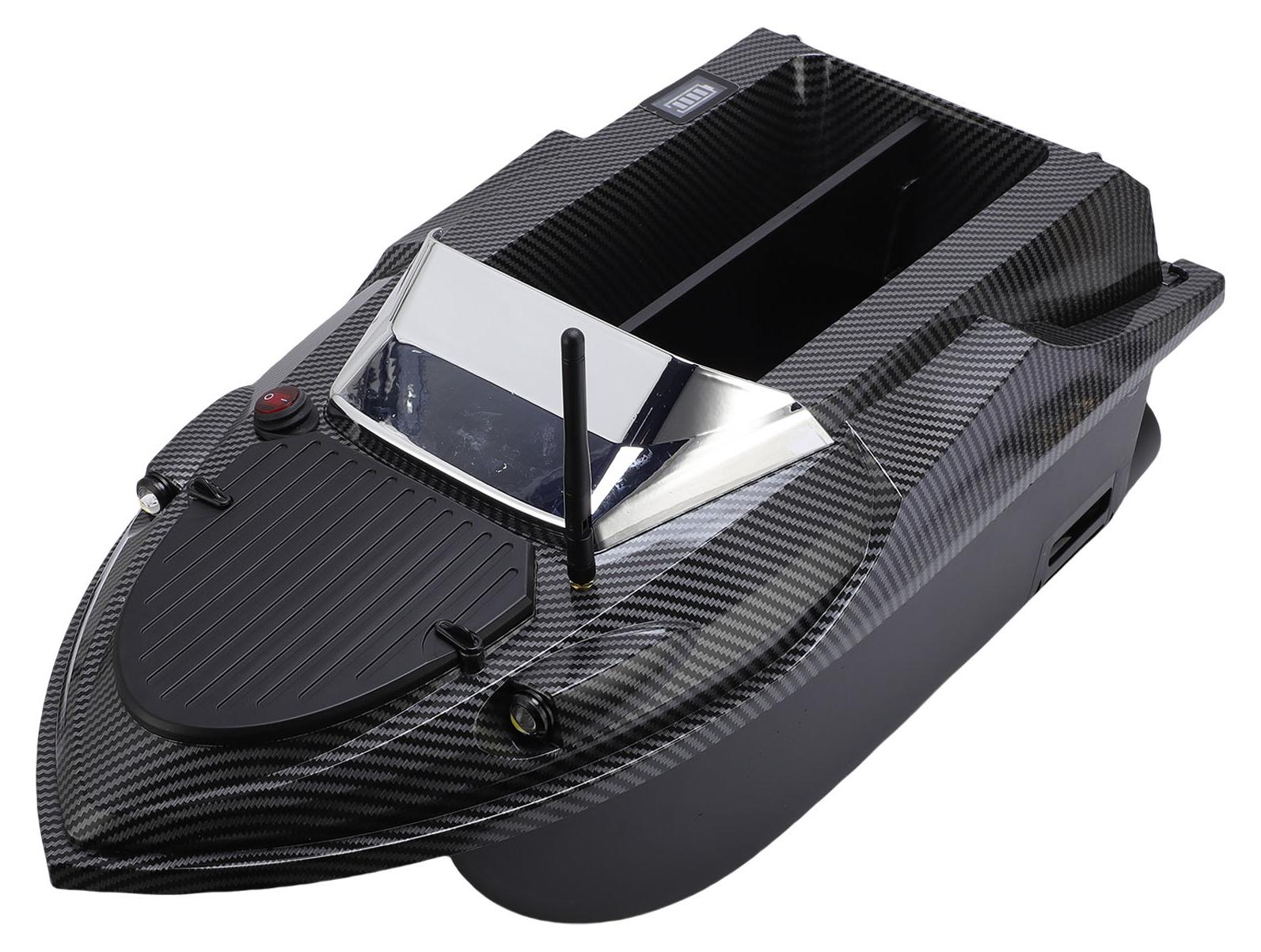 Lixada RC-Fischköderboot 800 m Fernbedienung Dual Drive Auto-Kurskorrektur RC-Fischfinderboot mit Nachtlicht für Pools und Seen K_2720250030811_260313_87140