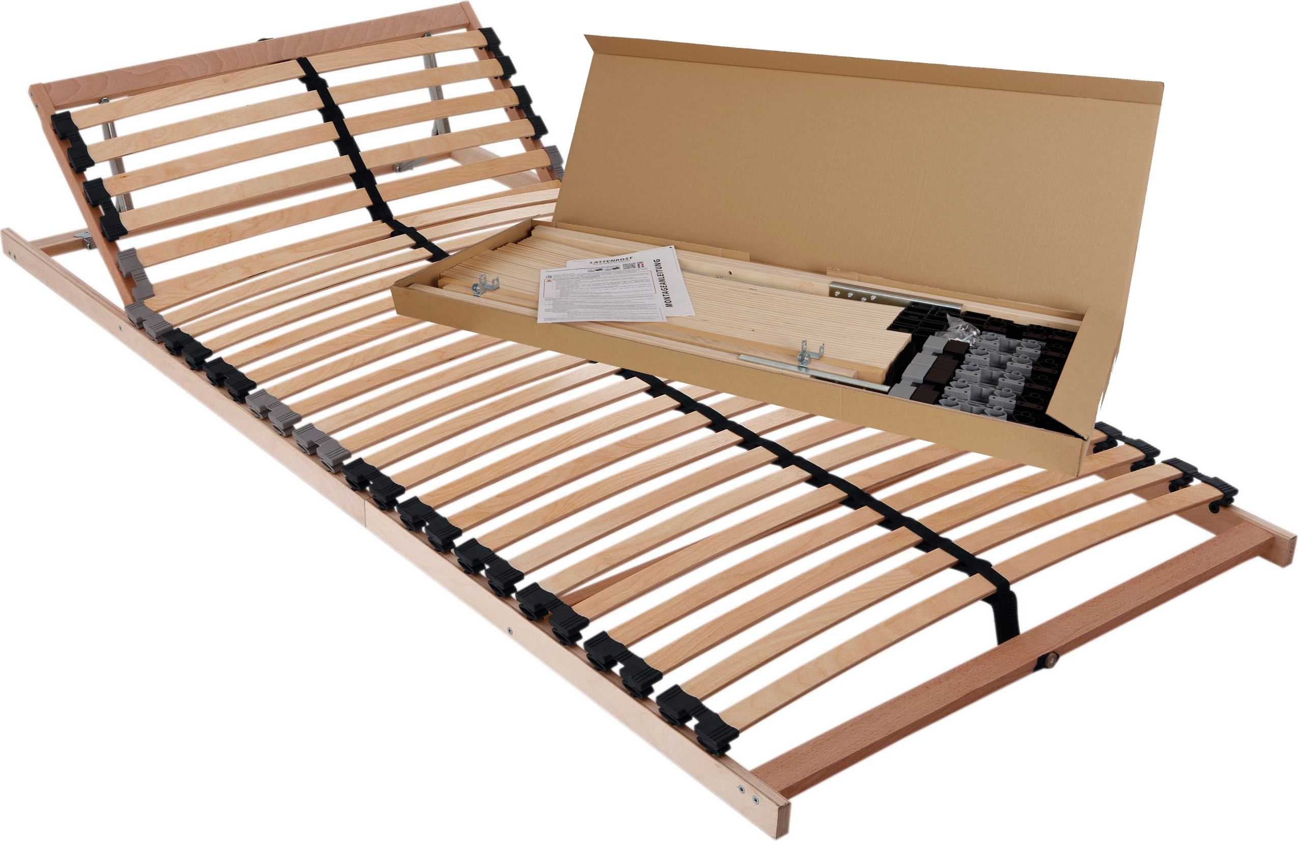 Lattenrost BeCo Easy Star, Kopfteil verstellbar - 750031