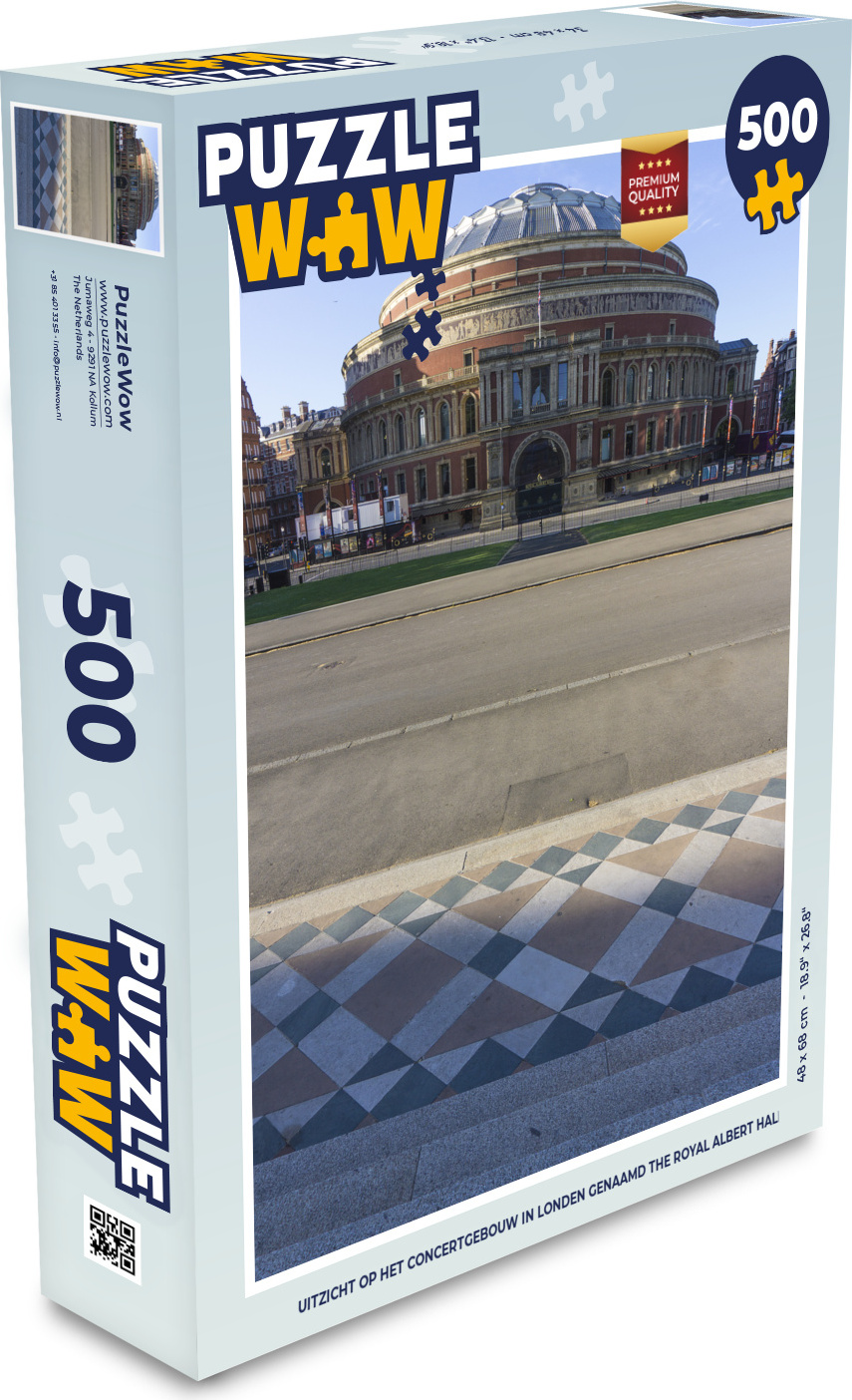 MuchoWow® Puzzle 500 Teile Ansicht des Konzertsaals in London, der Royal Albert Hall - Denken - Spiel - Toy 137|122345170