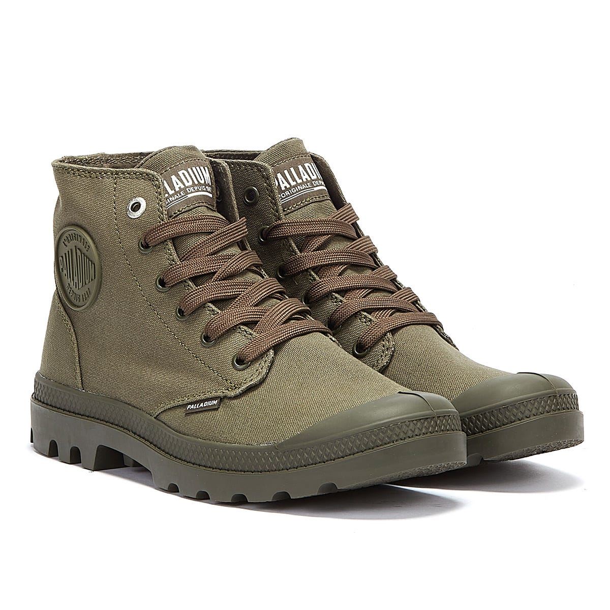 Palladium Pampa Hi Mono Chrome Green Topánky