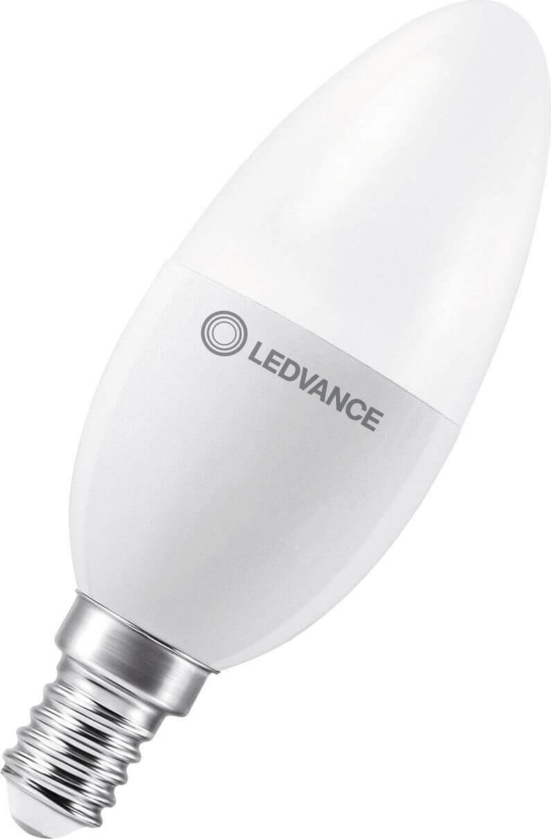 LEDVANCE LED CLASSIC Lampe FACILITIES AC/DC 7.3W 840 gefrostet E14 806lm 4000K neutralweiss wie 60W 4099854086366