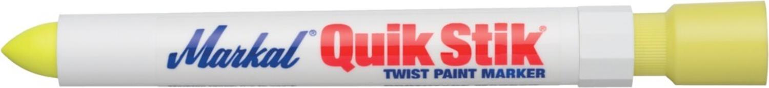 MARKAL Quik Stik, gelb Schnell trocknend 12 Stk 61041
