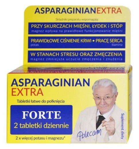 UNIPHAR Aspartat Extra forte MAGNESIUM KALIUM KRÄMPFE 50