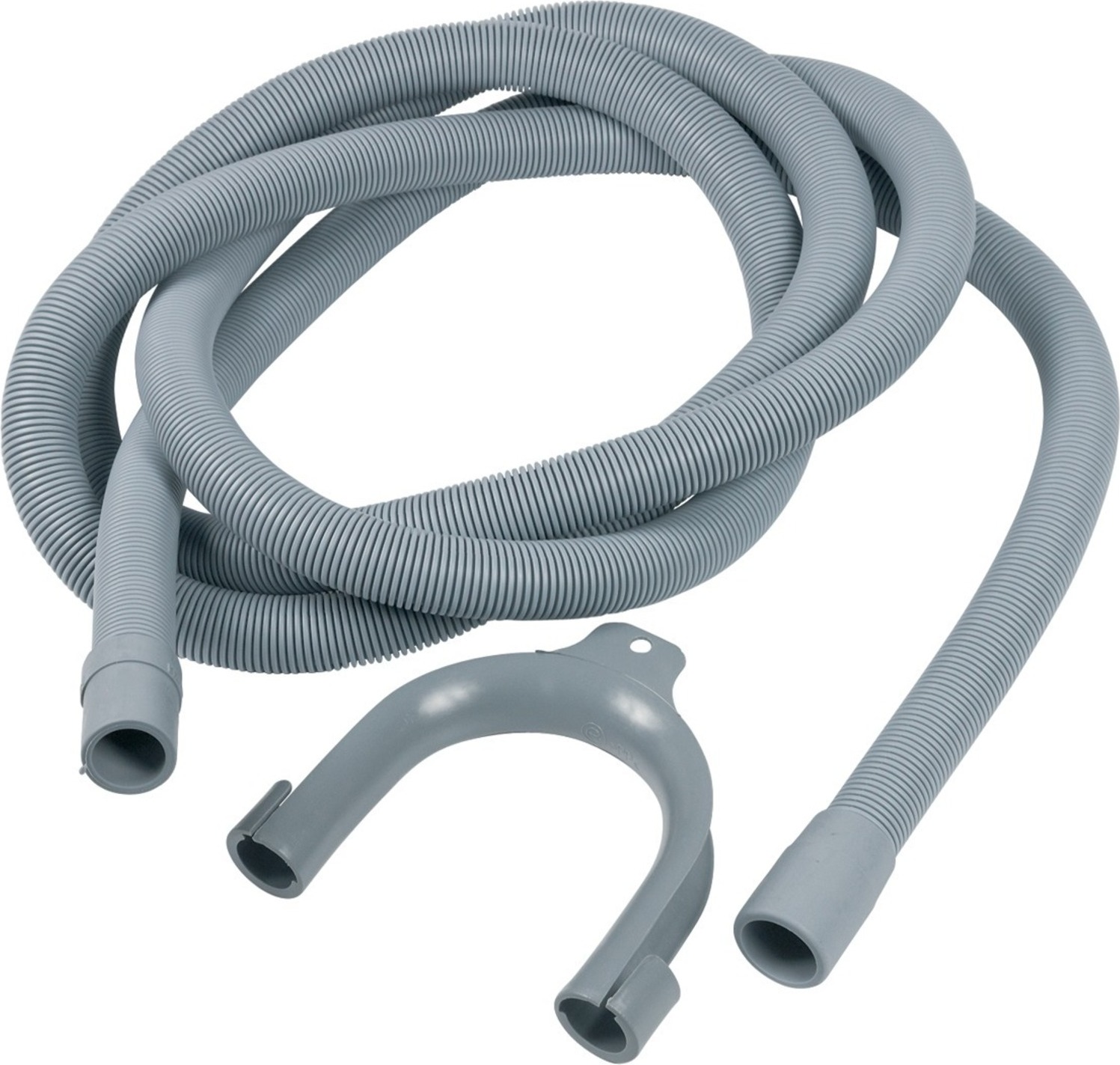EUROPART Ablaufschlauch 10006270 für Waschmaschine | Abflussschlauch, Auslassschlauch, Entleerungsschlauch, Wasserabflussschlauch, Ablaufrohr