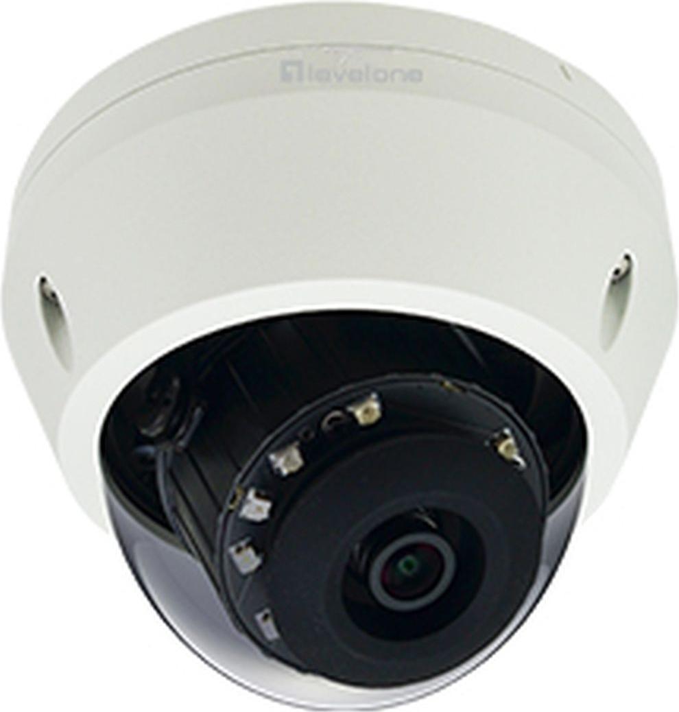 Level One LevelOne IPCam FCS-3307 Dome Out 5MP H.265 IR 12W PoE