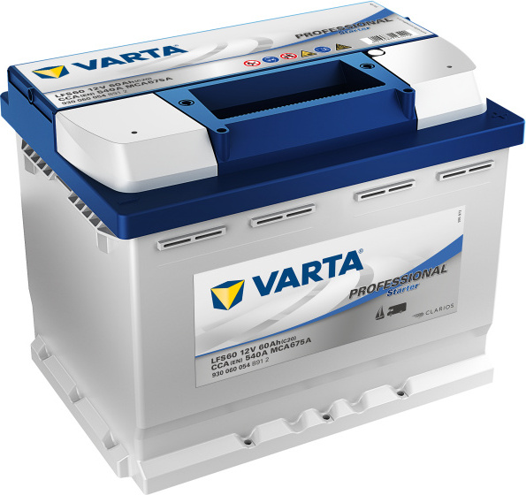 Autobatterie Varta Professional Starter 60Ah, 12V, 540A, LFS60 930060054B912