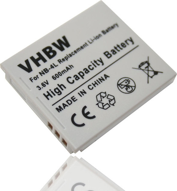 Ersatz-Akku Für Canon Digital IXUS 430 – Kompatibel Mit NB-1L/NB-1LH, 3,7 V, 850-1000 MAh