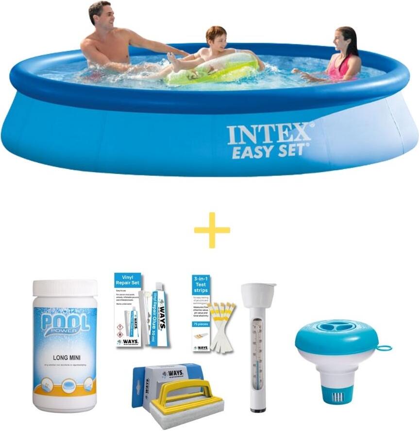 Bazén Intex Easy Set - 366 x 76 cm - obsahuje balenie na údržbu WAYS