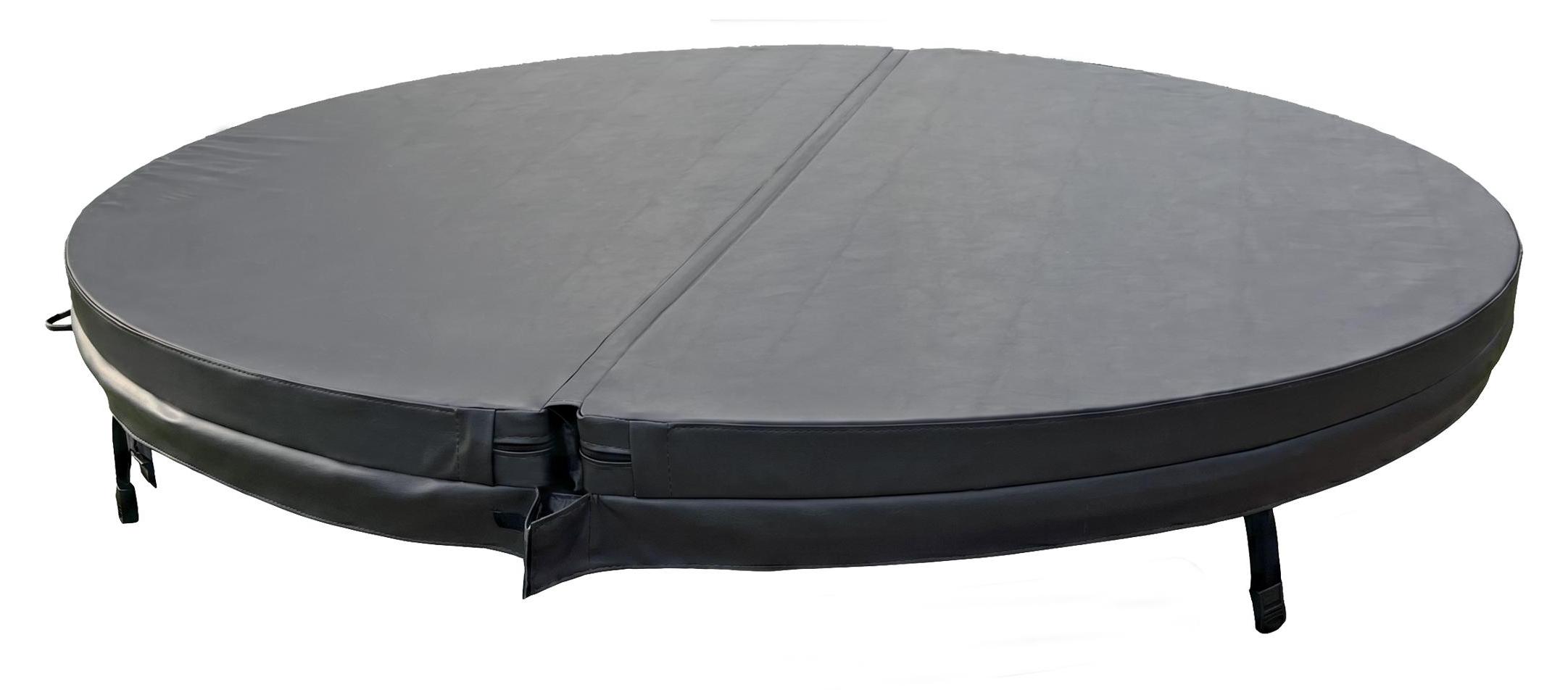 Polhus - Bestandsgeführt FinnTherm isolierter Deckel für ScandiTub Classic in Schwarz PH.6.00048