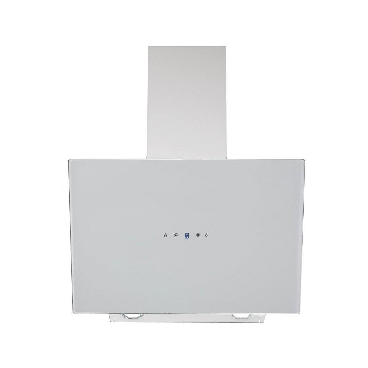 Dunstabzugshaube Schräghaube Kopffrei 60 cm Weiß Wandhaube Respekta CH 55060 WA++