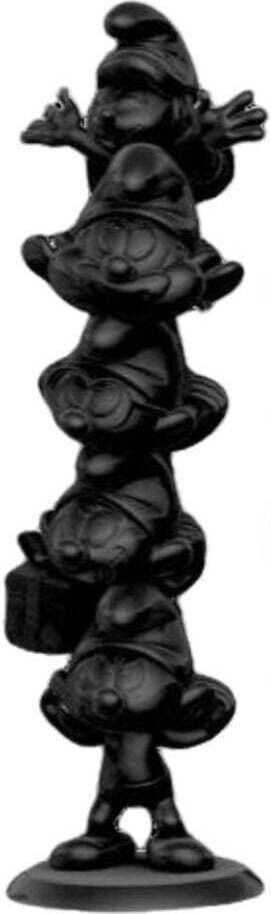 Plastoy Die Schlümpfe Resin Statue Schlumpfsäule Black Edition 50 cm 539